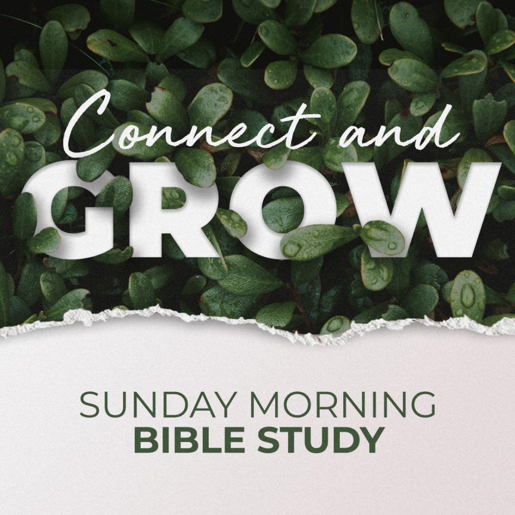 Connect and Grow Sunday Morning Bible Study